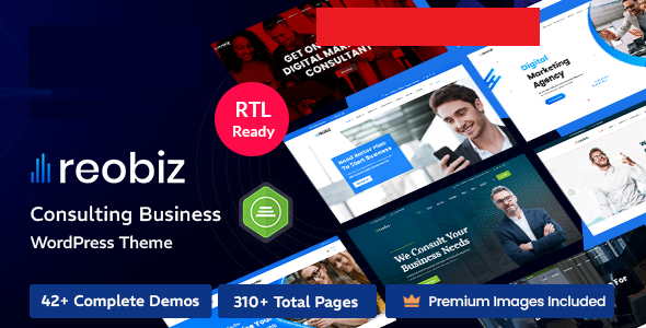 Reobiz - Tema WordPress para Consultoria Empresarial