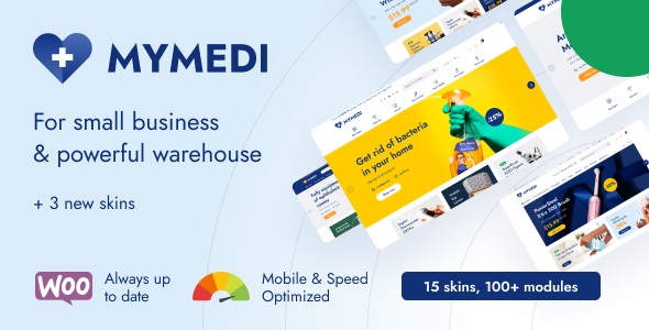 MyMedi - Tema WordPress WooCommerce Responsivo